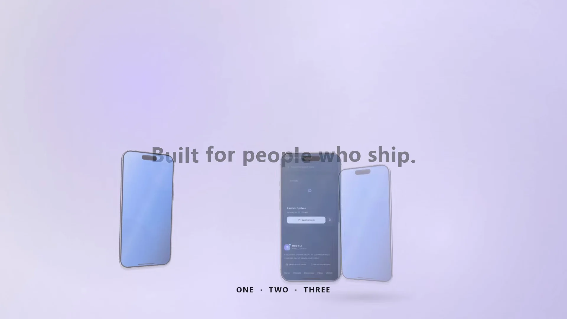 15-second product film created in Mockship